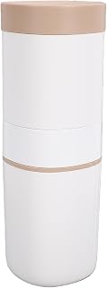 Jiawu Travel Coffee Grinder and Brewer Compact Design for Home Camping Onthego 400ml Capacity