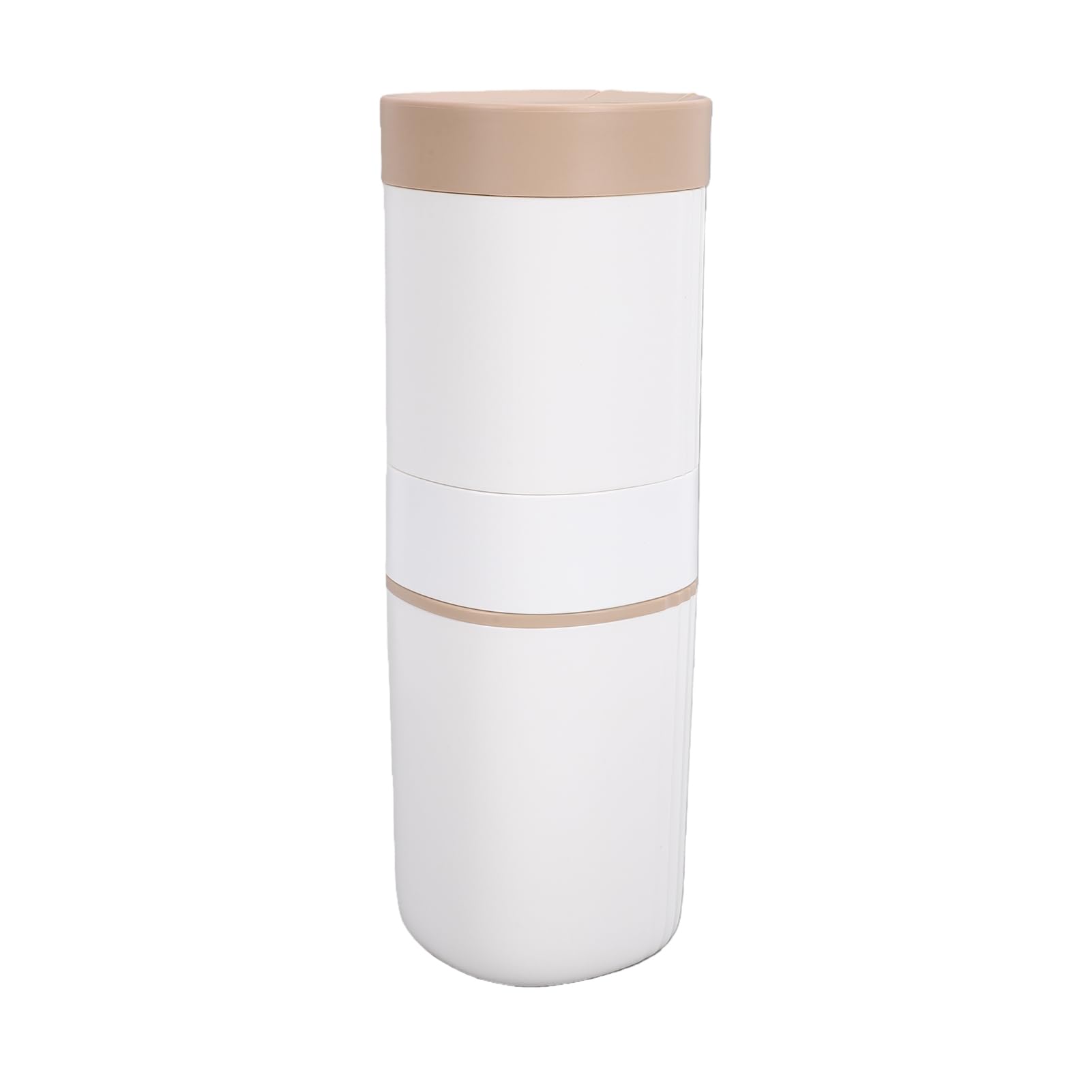 PUSOKEI Portátil Taza de Viaje con Molinillo para Camping