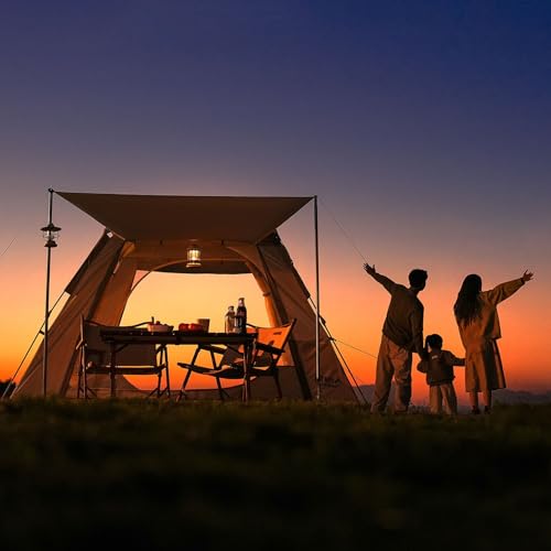 Carpa de camping portátil de apertura rápida para 1 persona miniatura 4