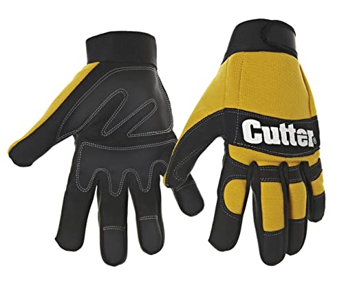 Cutter CW600 Professional Chainsaw Glove, Medium, Black