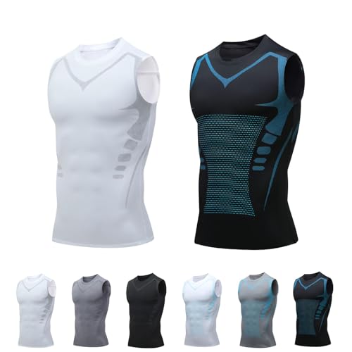 Slashes Shaping Sleeveless Shirt, Shaping Sleeveless Therapy Shirt, to Build for Men a Perfect Body