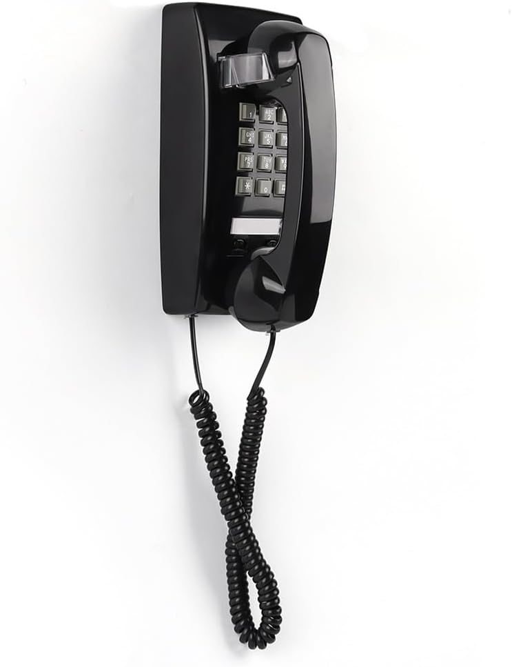 Cable Wall Mounted Telephone Card Insertion Telephone Hotel Home Fixed Landline