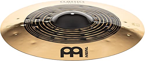 Meinl Cymbals Classics Custom Dual 20" Ride Cymbal, Dark And Brilliant Finish — Made In Germany — For Rock, Metal And Fusion, 2-Year Warranty, (Cc20Dur) #TOP2