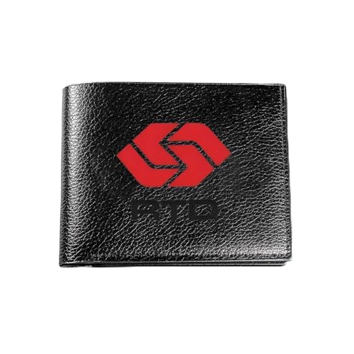 Portefeuille décontracté homme look festival créatif style urbain rouge