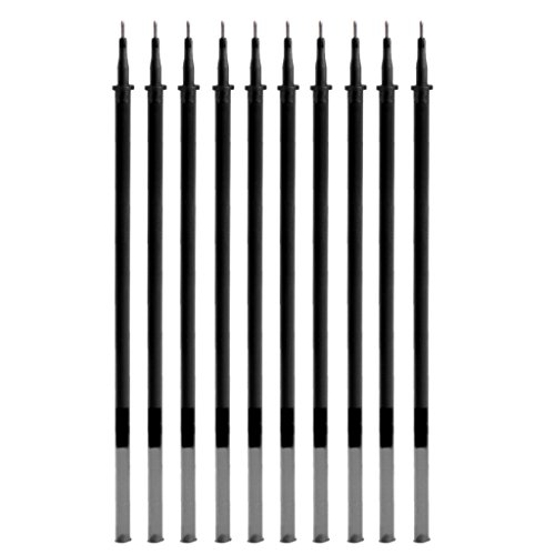 10Pcs/Set 0.5mm Erasable Gel Ink Pen Refills Magic Writing Study Office Supplies Cover