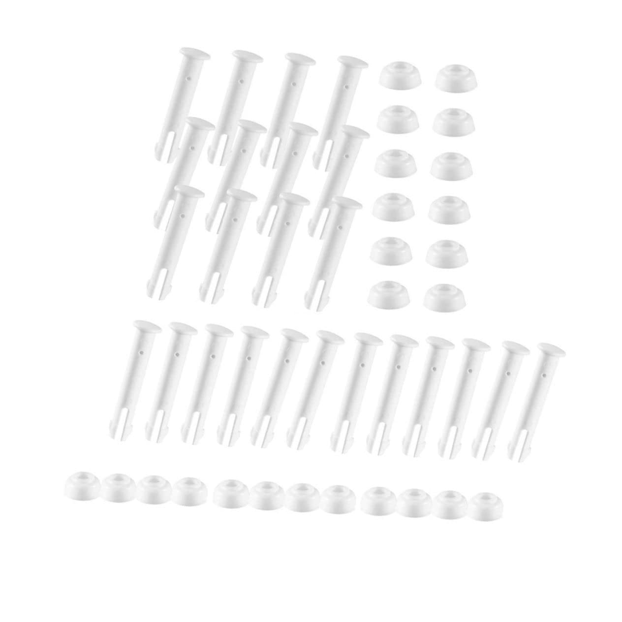 YARNOW 20pcs pool pins plastic pools spa accessories plastic frames pool joint pin fittings pool connector pin plastic pool joint pins swimming pool parts plastic swimming pool joint pin