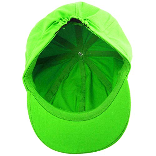 Gorra Gatsby tipo Newsboy 8 paneles algodón 100% lima miniatura 3