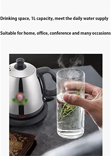 Hervidor eléctrico de acero inoxidable 1L miniatura 4