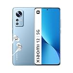 Xiaomi MZB0ACHEN 12, Smartphone, 6.28” 120Hz Amoled Display, Snapdragon 8 Gen 1, 50MP+13MP+5MP Triple Camera, 4500mAh, Blue, 8 + 256GB