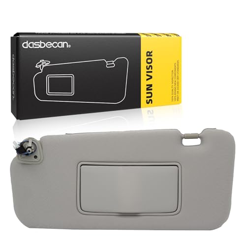 Dasbecan Left Driver Side Sun Visor with Light Compatible with Nissan Murano...