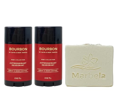 Bath & Body Works Men's Collection Bourbon 2 Pack Desodorante miniatura 1