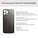 UooFide Rear Back Screen Glass Cover Replacement Compatible with iPhone 12 Pro 6.1-Inches All Carriers (Graphite)
