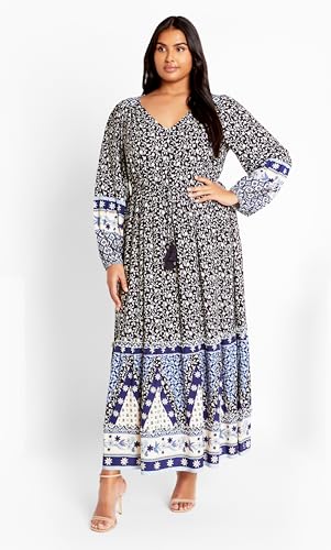Image of City Chic Women's Plus Size Maxi Faith Dress