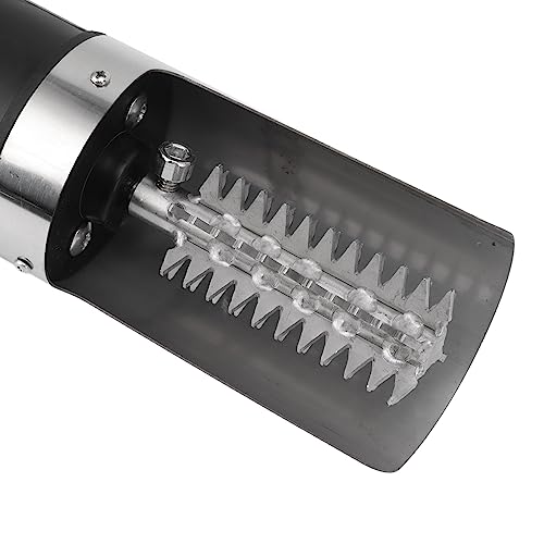 Miniatura 7 de Escalador De Pescado Eléctrico Potente Removedor De Escamas De Pescado Hogar Raspador De Pescado Eléctrico Automático Enchufe De La Ue 100 240v Potente Escalador De Pescado