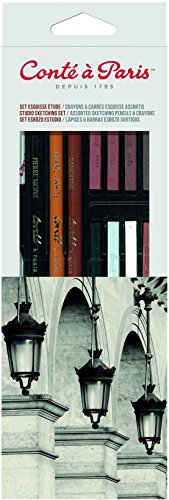 Conté à Paris - Set de esbozo con lápices y barras, multicolor Cover