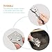 LOEFLIFA Non-Scratch Glass Cleaning Scraper Set Ceramic Hob Tool with Sturdy Blades for Efficient Removal of Stickers Paint and Residue from Various Surfaces