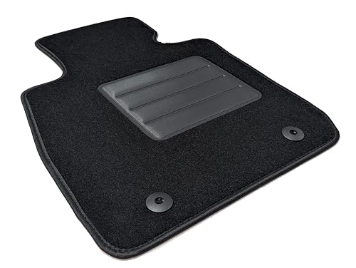 Alfombrilla conductor Mazda CX-3 2015 2016 2017 2018 moqueta negra a medida 1 pieza