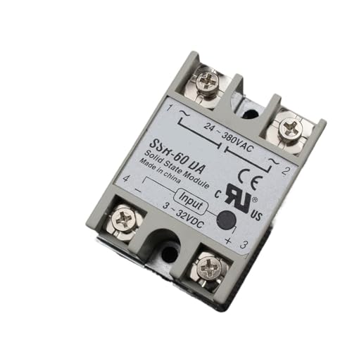 SSR-60DA relais à semi-conducteurs pour réguler un chauffage DC-AC