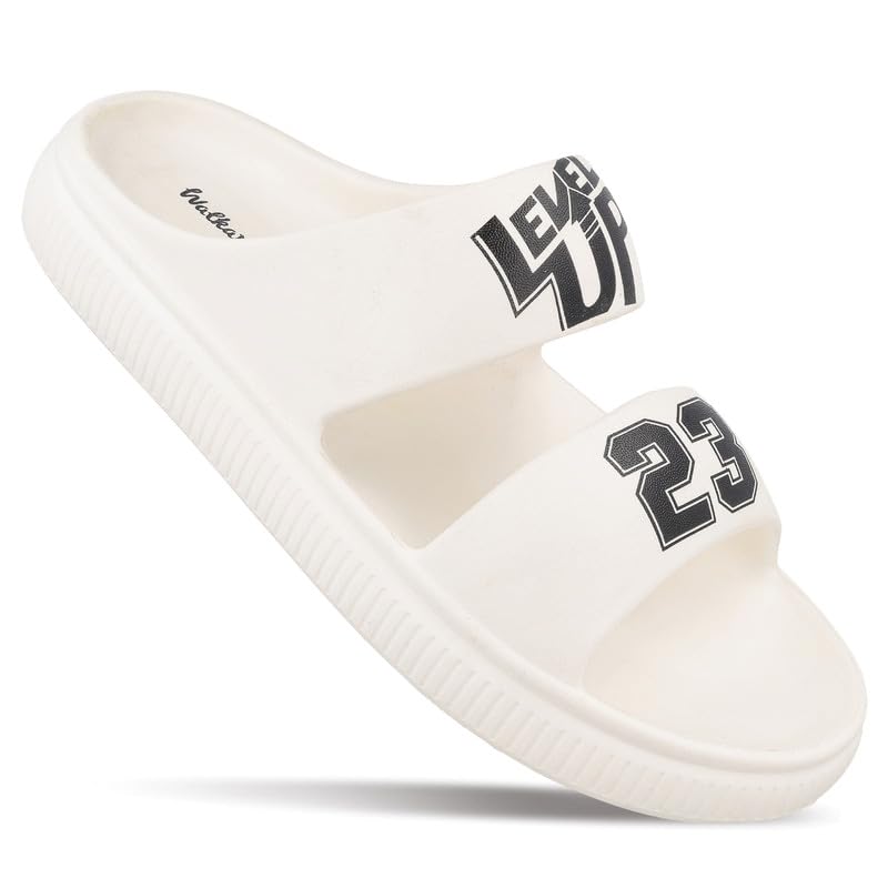 WALKAROO Men Casual Flip-Flops-Trendy|Light Weight and Comfortable|Stylish|WC8711 - White (B0DCGLK6QJ) Amazon Price History, Amazon Price Tracker
