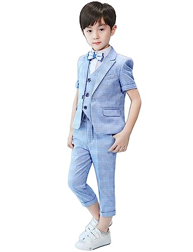 Costume trois pièces garçon Kromoc confortable pour éviter les vêtements serrés