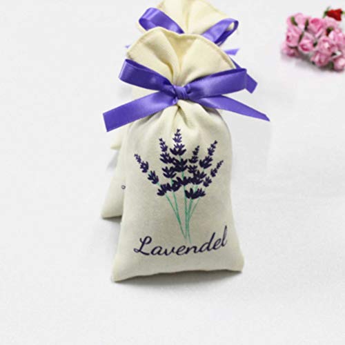 Housoutil 6 Peças Bolsa De Armazenamento De Cordão Saquinhos De Festa Seco Bolsa De Flores Em Tecido