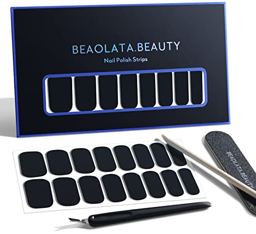 Beaolata Nail Polish Strips, 32 Nail Wraps, Nail Stickers, Gel Nail Strips, Easy Apply& Remove, Long Lasting, Safe for Nails, Salon Quality (Mystery Magician01)