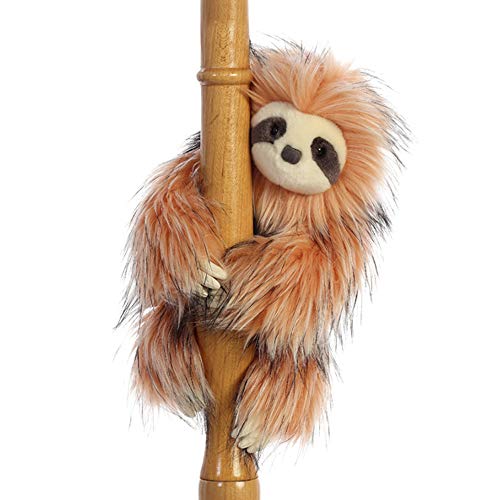 AURORA, 03506, Luxe Boutique, Skyler Sloth, 15In, Soft Toy, Peach