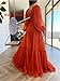 V Neck Puff Sleeve Prom Dresses 2025 Tulle Long Formal Evening Party Gown Ruched Princess Dress Pink