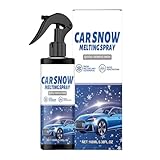 Multi Vehicle Compatibility: Suitable for trucks RVs SUVs and sedans this deicer is made for drivers navigating snow frost or sudden weather shifts supporting consistent window clarity during daily commutes or long distance adventuresv
