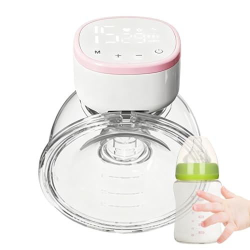 Sacaleche – Carga rápida eléctrica para lactancia materna del bebé – Bomba de lactancia portátil y discreta para bolsa de leche de reemplazo de chupete para bebé mamá y cuidado hospitalario
