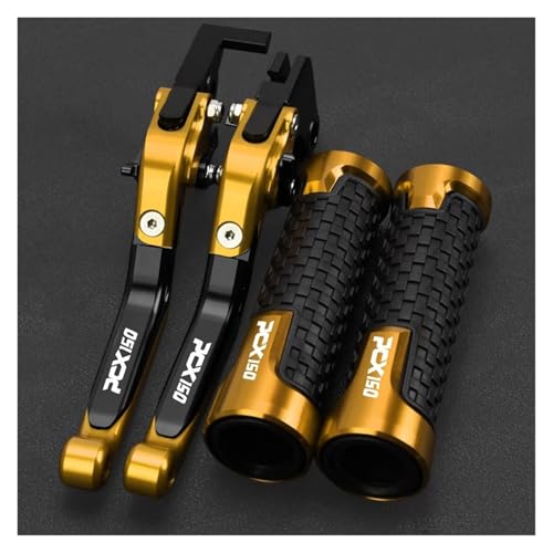 ]Ԃ̃nho[Gh PCX150 oCN PCX 150 u[L Nb` o[ 7/8 C` 22mm nho[ Obv Jo[ɍœK(Gold)