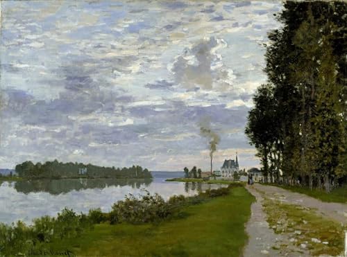Peinture Poster Impression Monet Graffiti pour mur blanc vide 60x90
