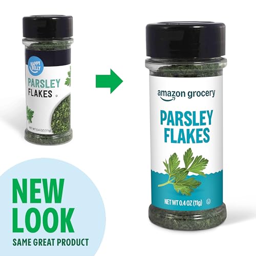 Image of Amazon Grocery, Parsley Flakes, 0.4 Oz (Pack of 2)