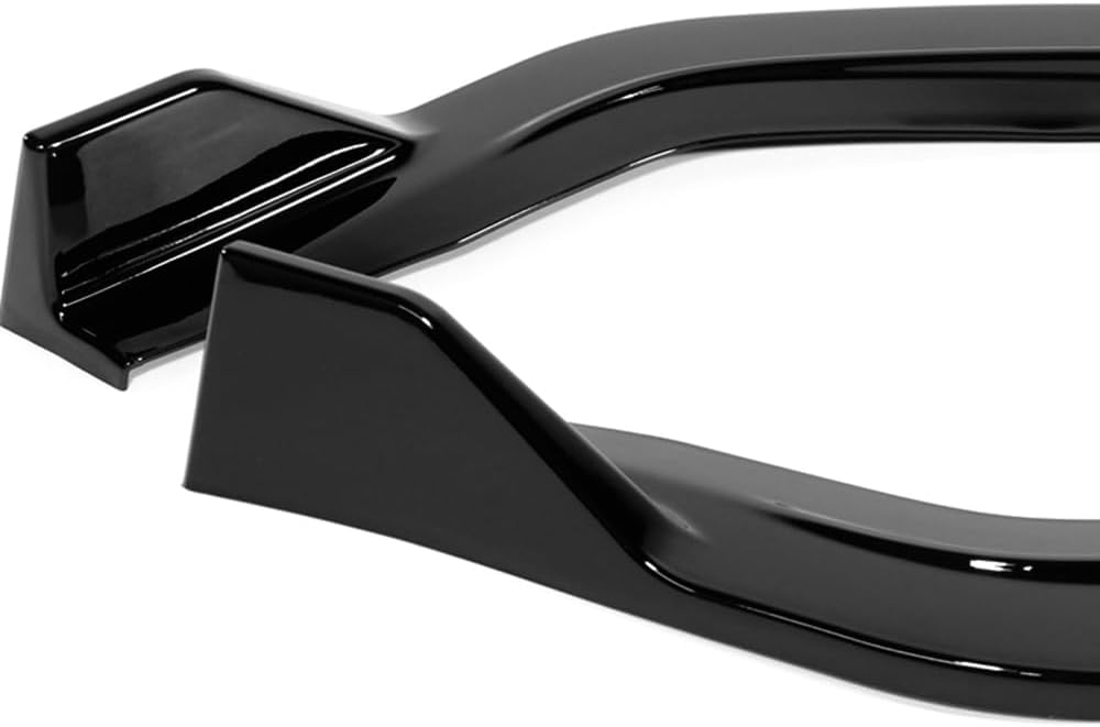W-POWER Q1-TECH, Front Bumper Lip fit for Compatible with Hyundai Elantra N-Line Model Only 2021-2023, Front Lip Spoiler Air Chin Body Kit Splitter, Painted Glossy Black ABS