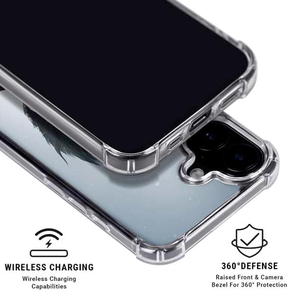 Skinit Phone Case Compatible with MagSafe iPhone 17 - Officially Licensed DC Comics Arkham Origins Joker Arkham Design