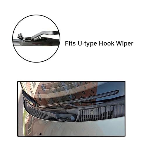 Limpiaparabrisas coche para solucionar la mala visibilidad trasera y delantera en X5 F15 3