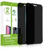 Uxinuo Privacy Screen Protector Compatible for iPhone 14 Pro Max 2022 [6.7 inch Display] 2 Pack Anti