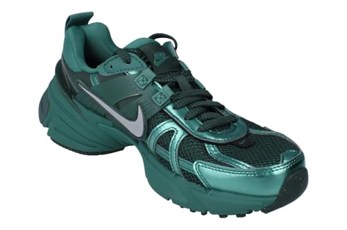 Nike V2K Run Shoes (HF5050-361, Bicoastal/Vintage Green/Metallic Silver) Size 114