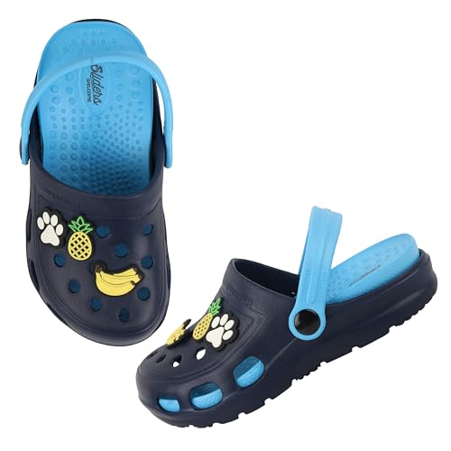 Image of Welcome Casual Slingback Clogs for Kids with Soft Sole | Slip-On Breathable, Lightweight | Comfortable & Durable | Stylish Indoor & Outdoor Sandals Clogs for Kids