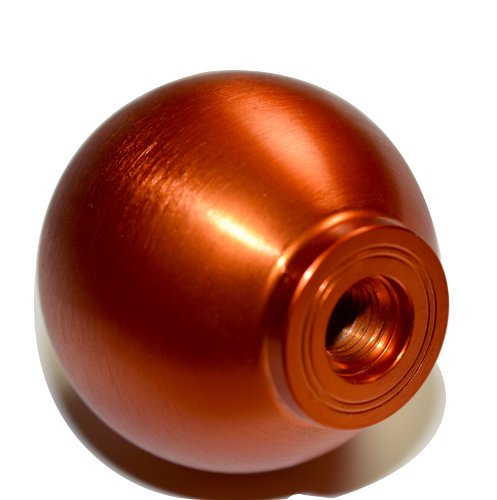 Vms Racing 10X1.25Mm Thread 6 Speed Jdm Round Ball Shift Knob In Orange Billet Aluminum For Nissan 350Z Fairlady Z 03 04 05 06 07 08 2003 2004 2005 2006 2007 2008 #TOP1