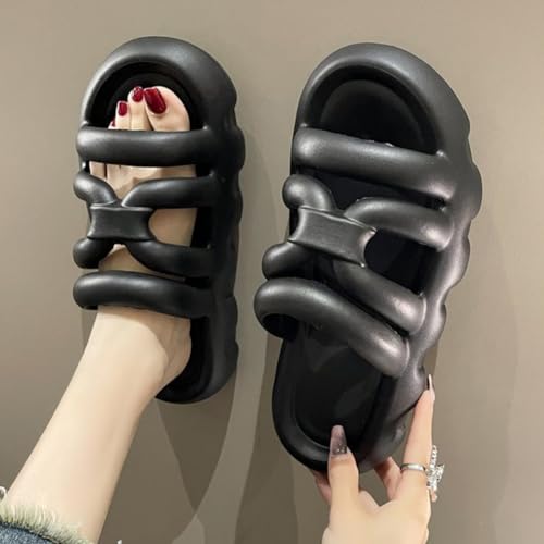 Cloud Slippers Pillow House Slippers for Women and Men|Non Slip Quick Drying Shower Slides Bathroom Sandals|Thick Sole|Indoor Or Outdoor3