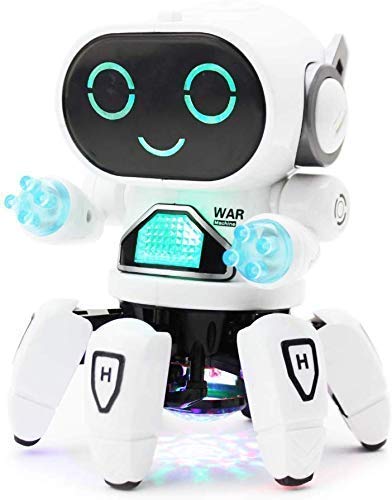 Smartcraft Pioneer Robot Colorful Lights and Music, All Direction Movement, Dancing Robot Toys for Boys and Girls - Multi Color