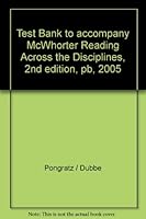 Test Bank to accompany McWhorter Reading Across the Disciplines, 2nd edition, pb, 2005 0321142497 Book Cover