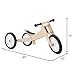 3-in-1 Balance Bike – Multistage Wooden Walking Beginner Tricycle Convertible Ride On Boys and Girls Toy for Indoor and Outdoor Play by Lil’ Rider