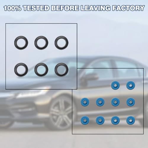 Image of Valve Cover Gasket Set Compatible with Honda Acura Vehicle 2008-2017 Accord Odyssey Crosstour Pilot Ridgeline 3.5L MDX RDX RL TL TSX ZDX 3.5L 3.7L, Replace#VS50773R