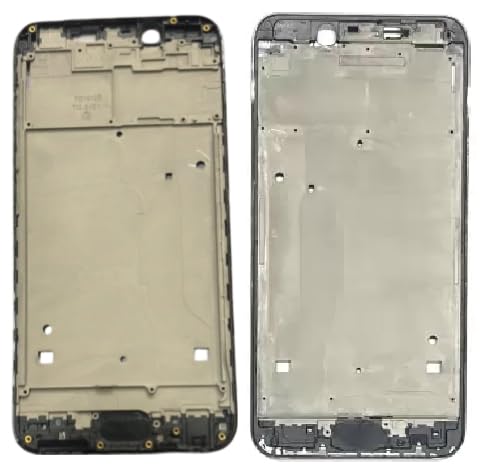 Image of LCD Middle Frame Chassis Housing Compatible with Vivo Y66 - (Black)