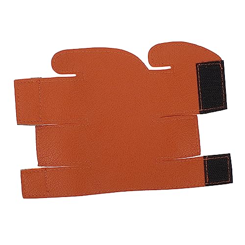 BESTonZON 1pc Trumpet Valve Guard Leather Protective Cover Light Weight Portable