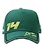 Produktbild Aston Martin F1 Team - Fernando Alonso Special Edition - Tech Baseball Cap Mütze - Offizielles Merchandise - Grün - Unisex - Verstellbar, grün, One size