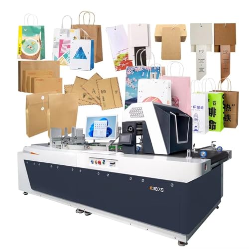 Image of High-Speed Single-Pass Inkjet Printer, Automatic Digital Inkjet Printer, Mass Production Logo, Text and Image Printer, Suitable for Pizza Boxes, Paper Bags, Cardboard, cartons, Paper Packaging, etc.