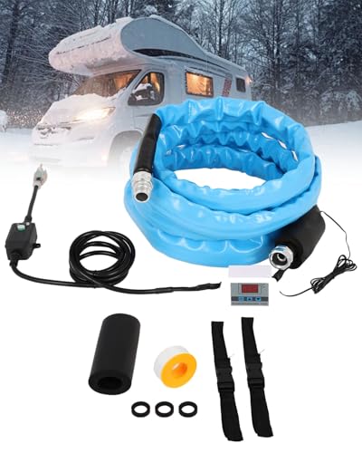 Image of MIROZO RV Heated Water Hose for 25FT, -40 ℉ Freeze Protection Heated Drinking Water Hose Upgrade with Digital Display,Energy-Saving Thermostat,for RV,Camper,Garden